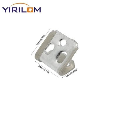 5 fori zinco rivestito mezza plastica rivestito clip molla per divano Zig Zag molle