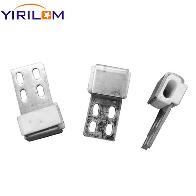 Clip per molla per divano in ferro zincato a 4 fori per accessori per ferramenta per mobili