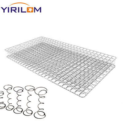 Unità di molla a bobina di filo di acciaio ad alto carbonio per materassi con altezza di molla da 60-90 mm e certificazione CertiPUR-US