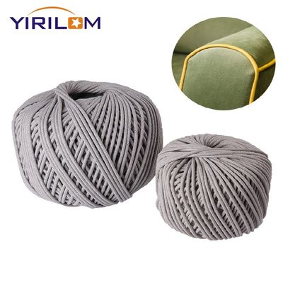 Prezzo buono Ingrosso di accessori per mobili a corda per tubi di cotone naturale da 4 mm in linea