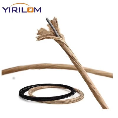 Filo di fissaggio rivestito in carta per filo di sostegno del divano con diametro in acciaio da 1,6-2,0 mm, connessione silenziosa e lunghezza rotolo di 500 m