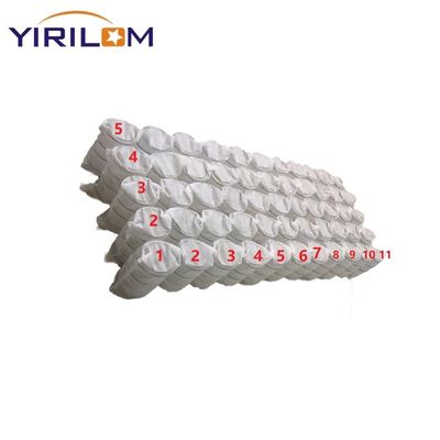 Molle personalizzate da 1,1 mm per molle insacchettate per cuscini e letti