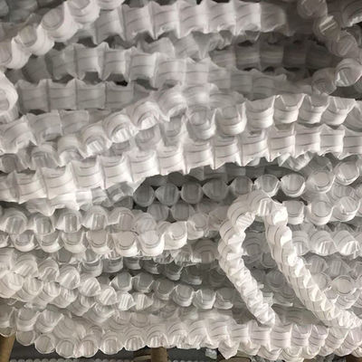 Unità di molle tascabili per divano in filo di acciaio ad alto tenore di carbonio con dimensioni personalizzate e supporto che allevia la pressione