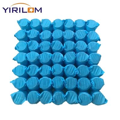 Divano a filo di acciaio ad alto tenore di carbonio unità di molla tascabile con bobine avvolte individualmente e dimensioni personalizzabili