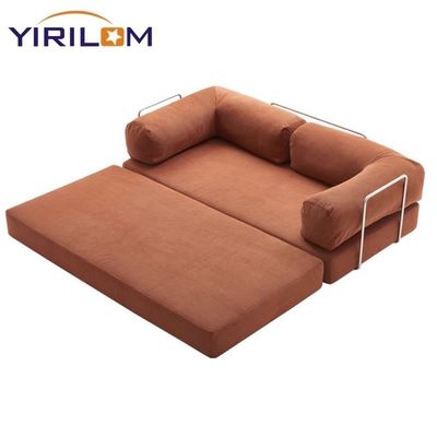 Prezzo buono Divano letto modulare multifunzionale con compressione in teak e spugna per mobili da soggiorno e lounge in linea