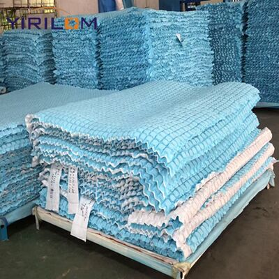 Unità di molla micro tascabile ad alto filo di acciaio al carbonio con diametro in acciaio da 1,6 mm a 2,3 mm e copertura in tessuto non tessuto per il supporto del materasso