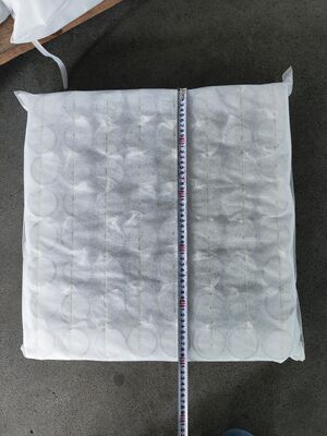 Molla tascabile per divano alta 10 cm con filo in acciaio ad alto tenore di carbonio da 1,8 mm e molle insacchettate individuali