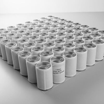 1.8mm filo d'acciaio singolo avvolto divano arrotolato molla tascabile per mobili personalizzati