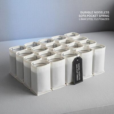 1.8mm Acciaio Silenzioso Sofa Respirabile Pocket Spring per cuscino per divano personalizzato