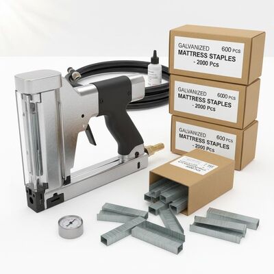 Materassi galvanizzati con pistola pneumatica per montatura di mobili - 6000 pcs/cnt imballaggio
