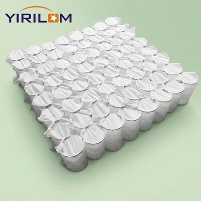 Molla insacchettata indipendente per divano in filo di acciaio da 1,8 mm-2,0 mm con bobine intascate individuali per carico di compressione