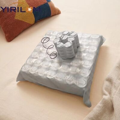 Mini unità a molle insacchettate silenziosa da 4 pollici di altezza con tessuto non tessuto da 80 g/m² per divani