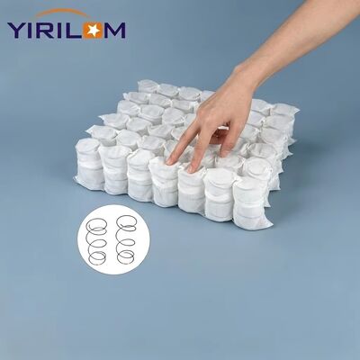 Molla insacchettata in acciaio ad alta resistenza con funzionamento indipendente per sedute di divano personalizzabili