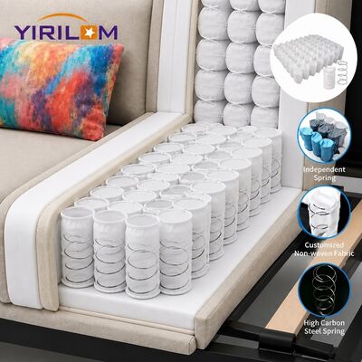 Prezzo buono Molla a tasca indipendente di mini dimensioni per cuscino del divano con dimensioni personalizzate e altezza 10 cm in linea