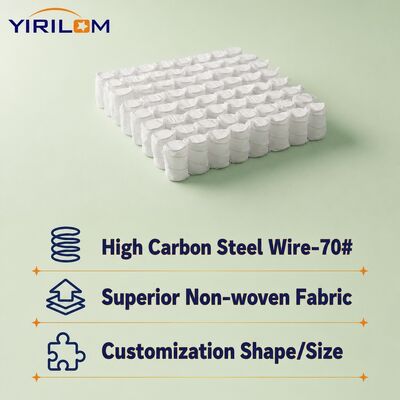 1.8mm Micro Molla in Acciaio ad Alto Carbonio per Cuscino Divano con Design Leggero e Misura Personalizzabile