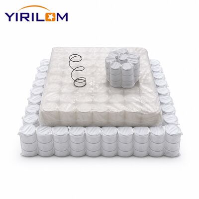 Unità a molle tascabili in filo d'acciaio su misura da 1,0 mm-1,8 mm con altezza molla da 6-12 cm per divano