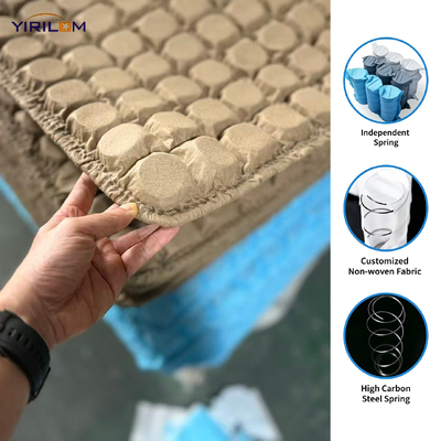 Dimensioni personalizzate Mini Pocket Spring Layer Telaio in filo metallico rinforzato per inserto cuscino divano Materasso Comfort OEM