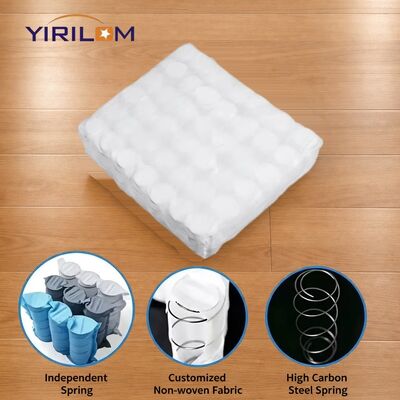 Premium 70# High Carbon Steel Wire Pocket Spring Unit with 4 Inches Thickness and Individual Pocketed Coils for Sofa Cushion
