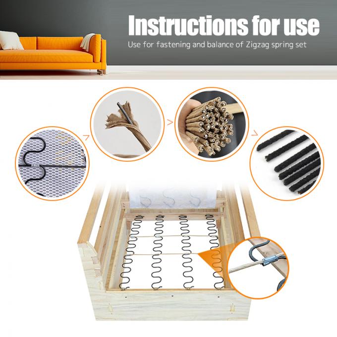 Fabbricazione di mobili con fili di carta 1.6/1.8/2.0mm per divani 5