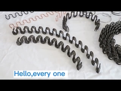 50 mm altezza molla molla zigzag fatta di filo di acciaio ad alto tenore di carbonio per una costruzione robusta