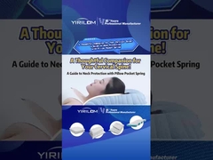 Unità di molla a molla ipoallergenica per cuscino a molla