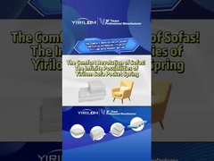 Vendita a caldo Oem Divano interno Primavera Pocket Unit Primavera tascabile per cuscino di divano