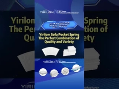 Produttore di molle di tasca buona a misura 1.8 mm cuscino molle di tasca per fabbrica di divani