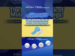 1.4mm 3cm altezza Micro Mini Pocket Spring per materasso