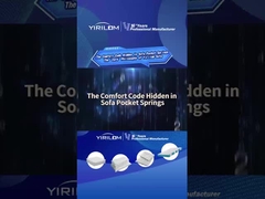 Prezzo Economico 20*20*4 pollici Cuscino per divano a molle insacchettate usato per la fabbricazione di divani