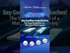 Materasso a molla di 2.0 mm di buona qualità Materasso a molla di tasca