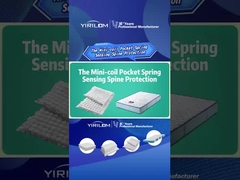 Pocket Coil Spring Prezzo moderato Rollo-Packing Micro Pocket Spring Unit Per Materasso