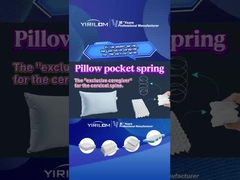 Fornitura 1.0mm acciaio galvanizzato 3 pollici di altezza Pocket Spring Unit Pocket Spring per cuscino