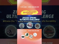 Prezzi economici Divano a curva Zigzag per la produzione di divani