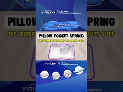 Fornitore cinese di alta qualità 0,9 mm Molla insacchettata nuova per cuscino