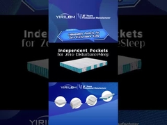 Alta resistenza metallo Pocket molla bobina altezza 7 pollici materasso Pocket molla